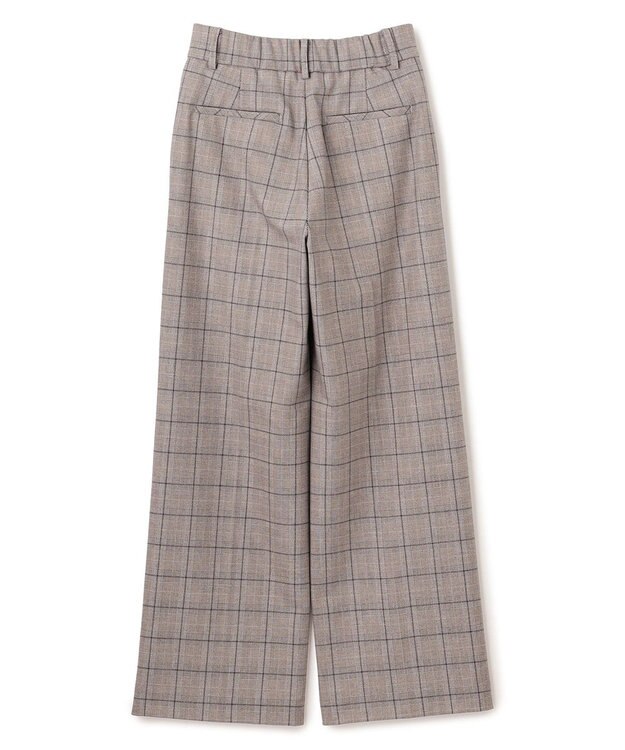 UNFILO beauty warm ワイドパンツ グレンチェック