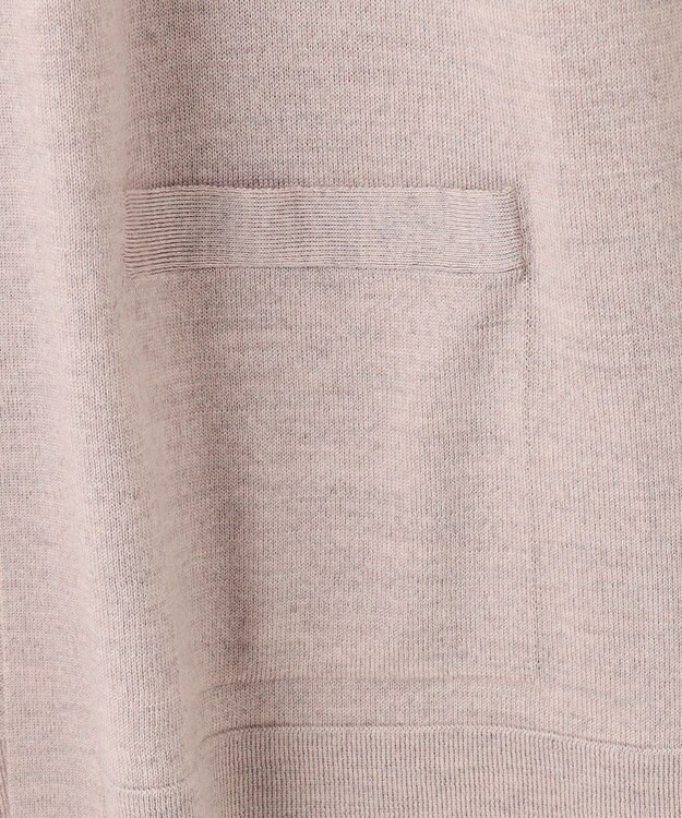 J.PRESS LADIES 【着丈が選べる・洗える】KNIT BASIC ロングカーディガン ベージュ系