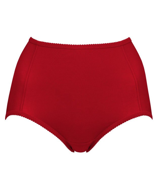 BRADELIS New York シリーズ160万枚突破 【BRADELIS NewYork / 育尻・伸びる・綿混・深め】モモパンツ・ショーツ#301 S～LL はくだけで簡単に補正 ルージュレッド