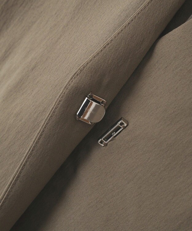 YECCA VECCA ドライタッチウエストベルトジレ Dark Beige