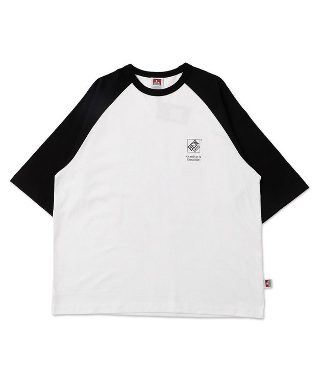 WEGO 【ユニセックス着用ITEM】別注ベンデイビスラグランT ブラック