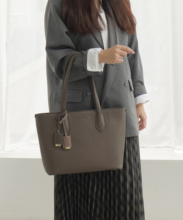 ACE BAGS & LUGGAGE 【雑誌掲載】Jewelna Rose リタ・トートバッグ A4ジャストサイズ 16145 ジュエルナローズ チャコール