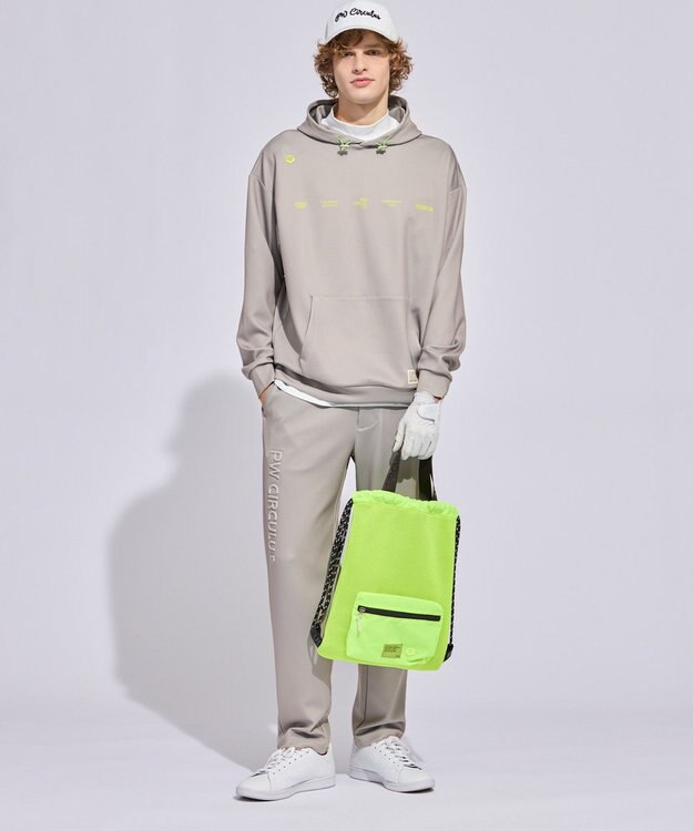 PW CIRCULUS 【MEN】リラクシングジャージーパンツ ゴルフ グレー系