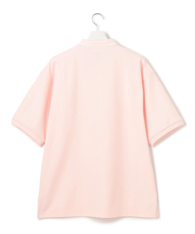 J.PRESS YORK STREET 【UNISEX】ブルドック ワンポイント ポロシャツ ピンク系