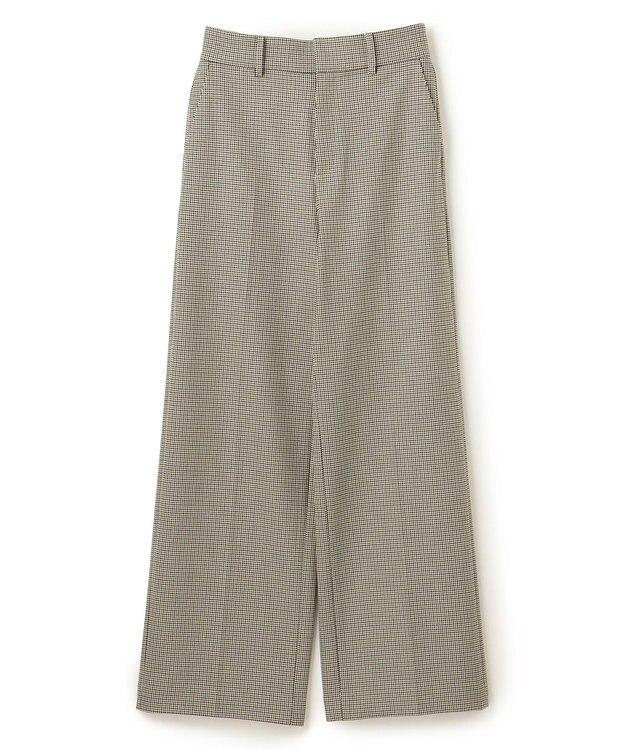 UNFILO beauty warm ワイドパンツ ガンクラブチェック