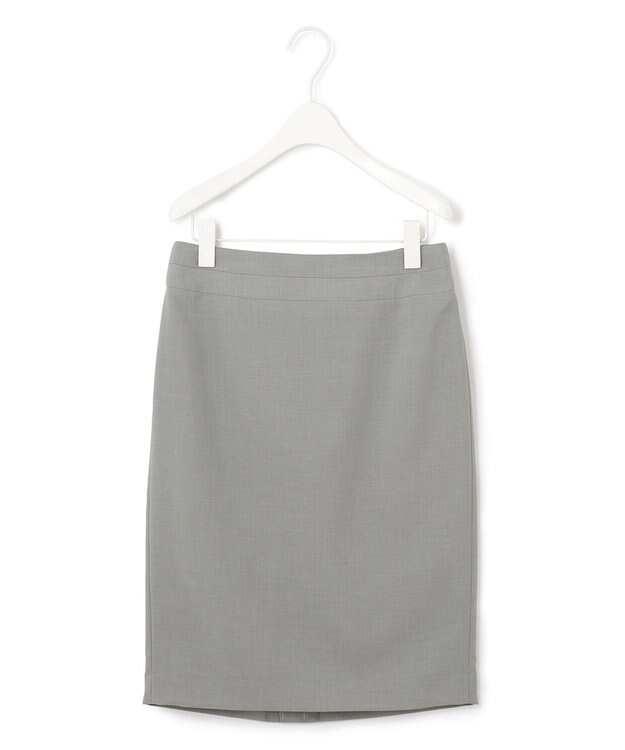 ICB 【洗える】 SummerSuit タイトスカート ライトグリーン系