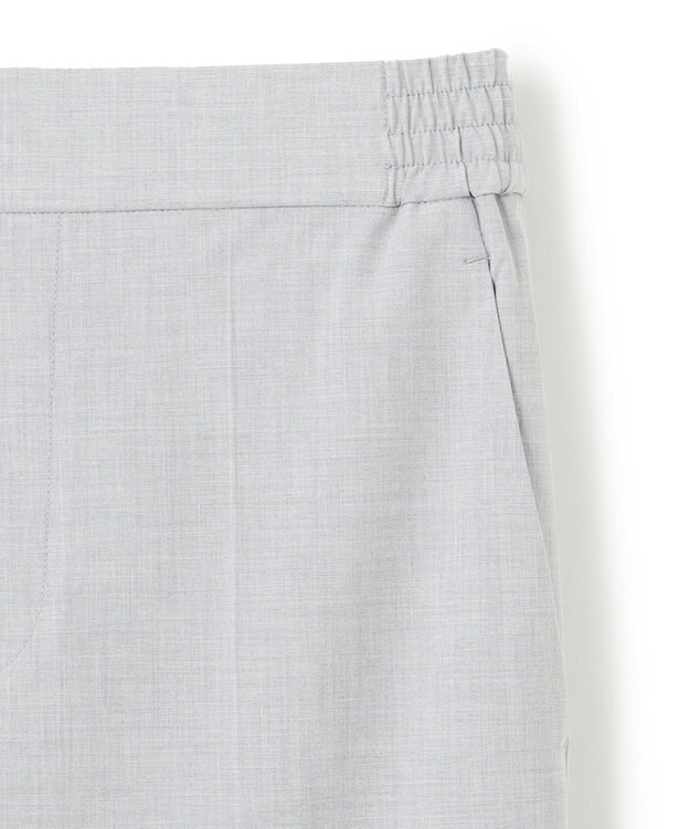 UNFILO マイビューティ テーパードパンツ ライトグレー