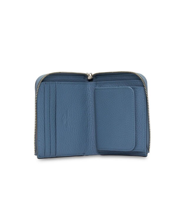 PELLE BORSA L字ファスナーミニ財布 Comfy コンフィー 6705 サックス