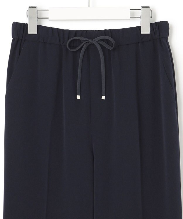 23区 【洗える】2WAYストレッチツイル テーパードパンツ ネイビー系