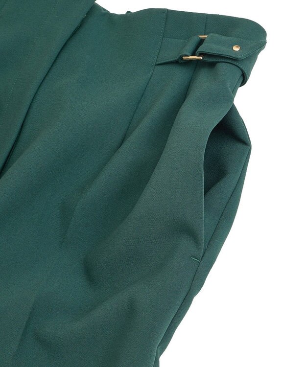 YECCA VECCA サイドベルテッドパンツ Green