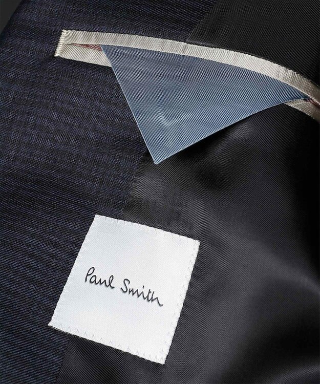 Paul Smith クラシカルチェック シングルジャケット ネイビー