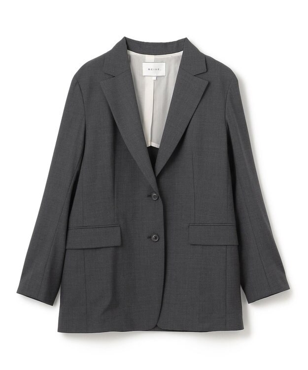 BEIGE， LAVAL / テーラードジャケット C.Gray