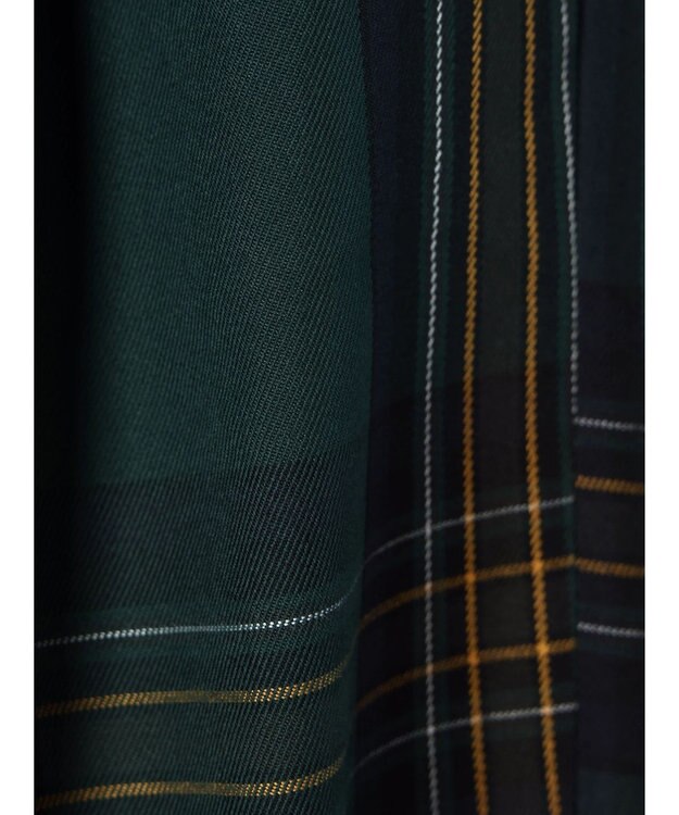 CRAFT STANDARD BOUTIQUE センタープレスチェックパンツ Check Green