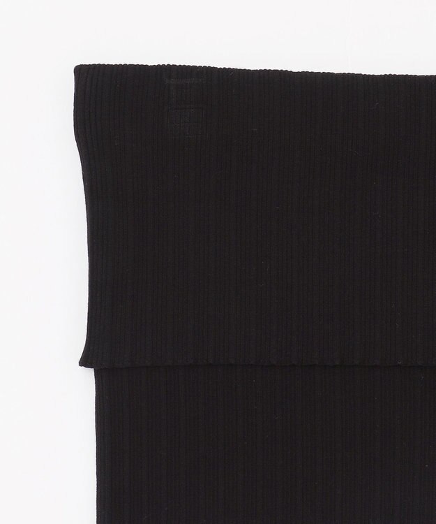 GRACE CONTINENTAL リブベアトップ ブラック