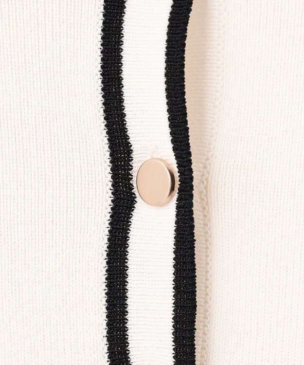 ANY SIS 【UVケア】ポロ襟 プルオーバー アイボリー