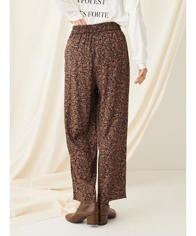 CRAFT STANDARD BOUTIQUE レーヨンイージーパンツ Flower