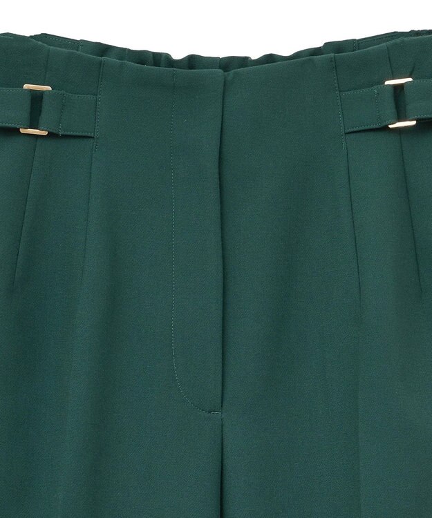 YECCA VECCA サイドベルテッドパンツ Green