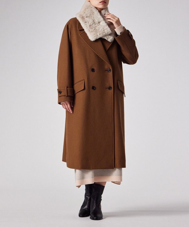 Paul Smith Tea Floral ティペット ベージュ