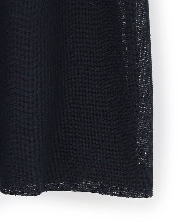 ICB L 【先行予約】サマーレノクロス フレアワンピース ネイビー×ブラック