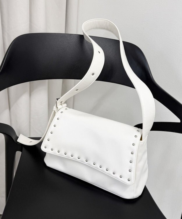 WEGO フラップスタッズショルダー ホワイト