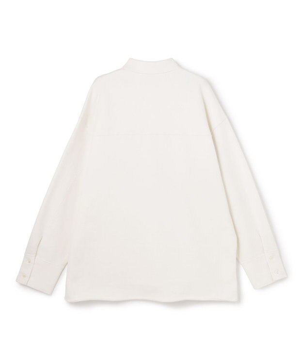 uncrave スウェットライクニット CPOシャツ オフ