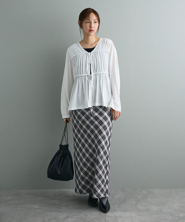 CRAFT STANDARD BOUTIQUE ドロストギャザープルオーバー Off White