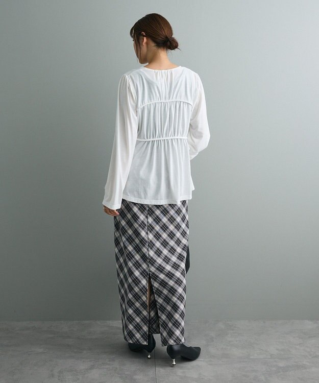 CRAFT STANDARD BOUTIQUE ドロストギャザープルオーバー Off White