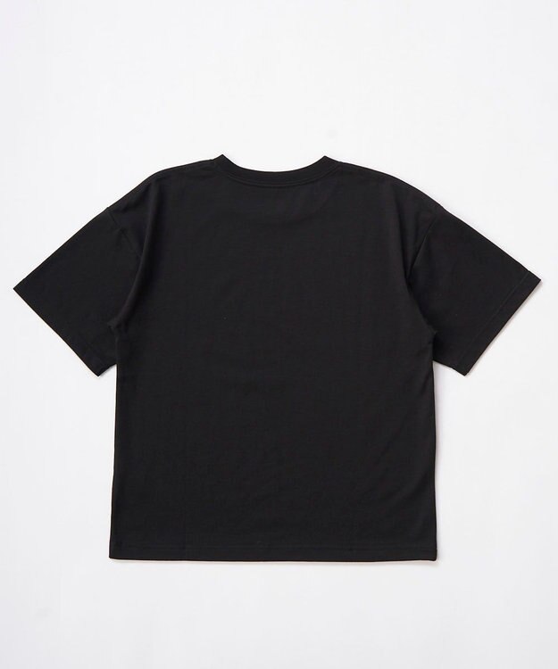 OP／FILA 【SEVEN2】カレッジロゴ半袖Tシャツ ブラック