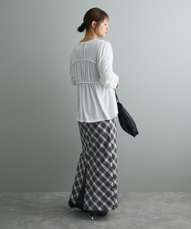 CRAFT STANDARD BOUTIQUE ドロストギャザープルオーバー Off White