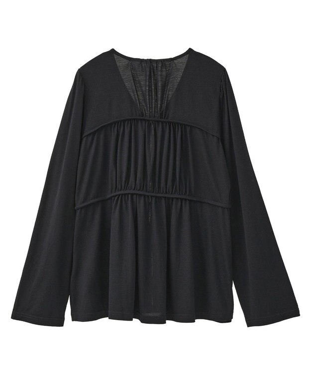 CRAFT STANDARD BOUTIQUE ドロストギャザープルオーバー Black