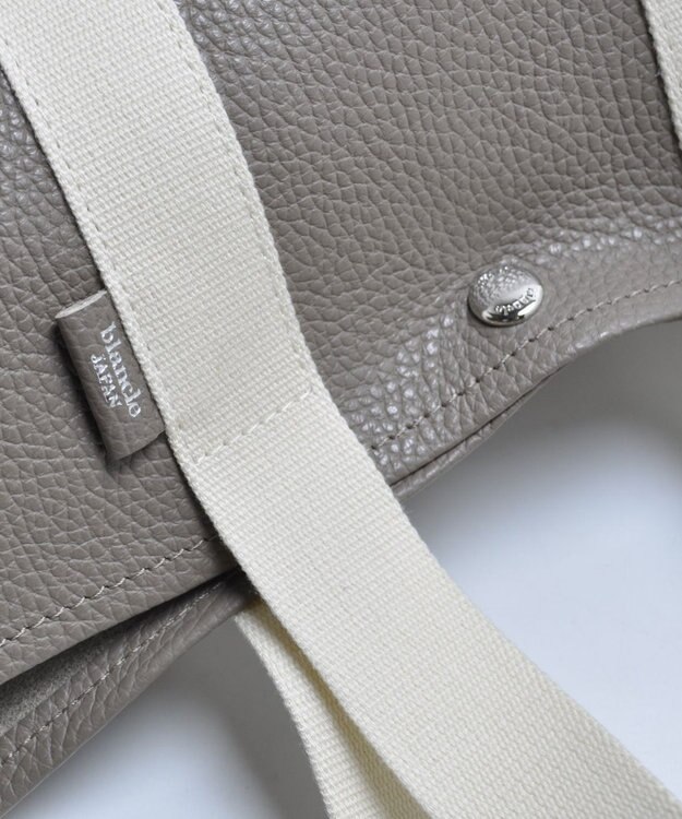 blancle シュリンクレザーベーシックトートL TAUPE
