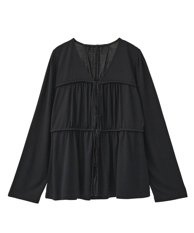 CRAFT STANDARD BOUTIQUE ドロストギャザープルオーバー Black