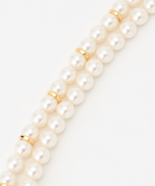 自由区 マルチWAYパール ネックレス ゴールド