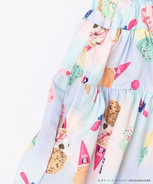 ANY KIDS 【any FAM×サーティワン アイスクリーム】フレーバー 総柄キュロット マルチ