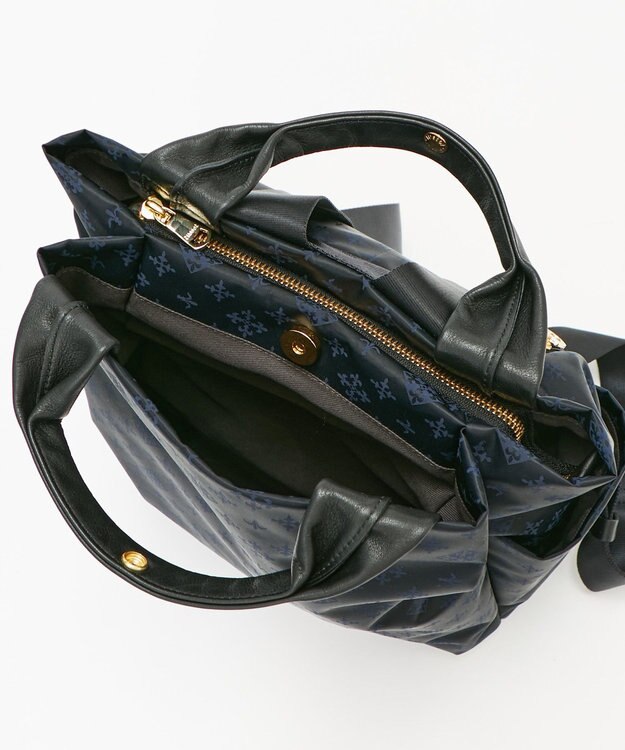 russet ナイロンジャガード2ハンドルリュックサック(SF-220) Black/Navy