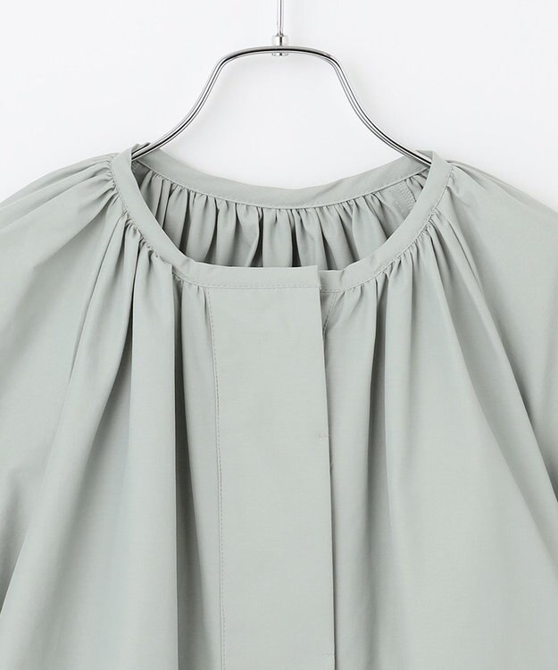 #Newans 【ANSWER for Co-Creation】フルギャザーシャツブルゾン セージ系