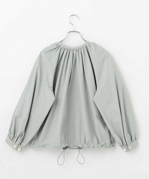 #Newans 【ANSWER for Co-Creation】フルギャザーシャツブルゾン セージ系