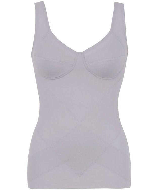 Wing ボディシェイパー 姿勢をサポート オーガニックコットン混(身生地部) ムレにくく快適 【姿勢すらりトップス】 NA1203 ウイング／ワコール ストロベリー