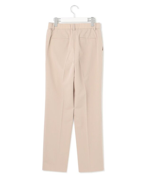 23区 【洗える】クリアストレッチ テーパードパンツ ベージュ系