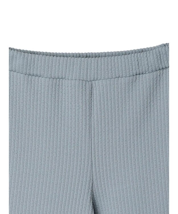 earth music&ecology ぽこぽこスリットパンツ Royal Blue