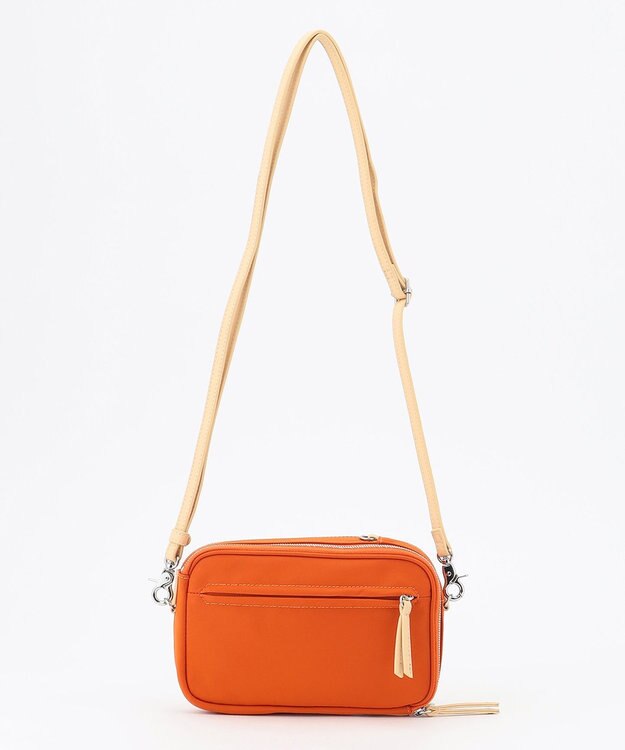 Y'SACCS 【大人のおしゃれ手帖11月号掲載】本上まなみ×Y'SACCS 　ウォレットポシェット オレンジ