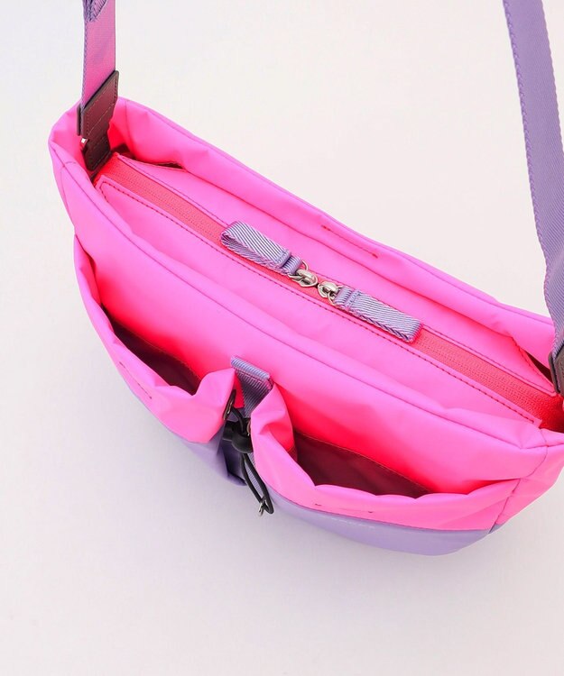 Y'SACCS Y’SACCS×SHIHO　COLONE(コロン）コンビカラーショルダーバッグ ピンク