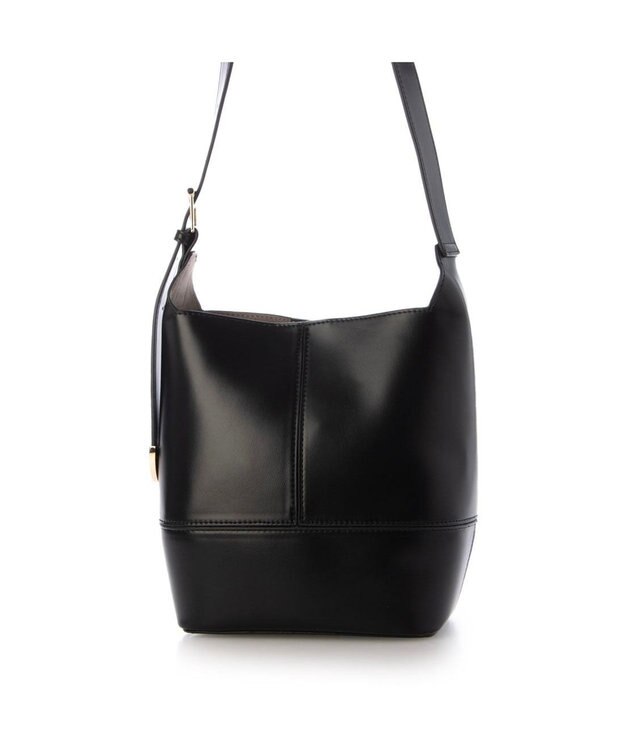 UNBILLION カシュカシュ cachecache / Ｔ字バックルミニショルダー ブラック