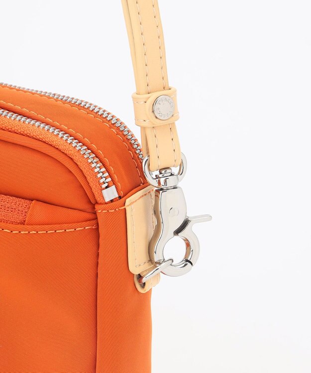 Y'SACCS 【大人のおしゃれ手帖11月号掲載】本上まなみ×Y'SACCS 　ウォレットポシェット オレンジ