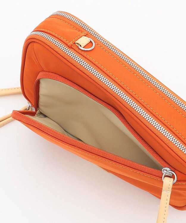 Y'SACCS 【大人のおしゃれ手帖11月号掲載】本上まなみ×Y'SACCS 　ウォレットポシェット オレンジ