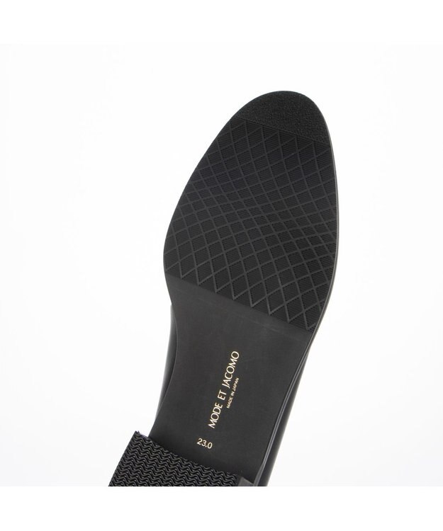 MODE ET JACOMO <MODE ET JACOMO>【レイン対応】コインローファー ブラック