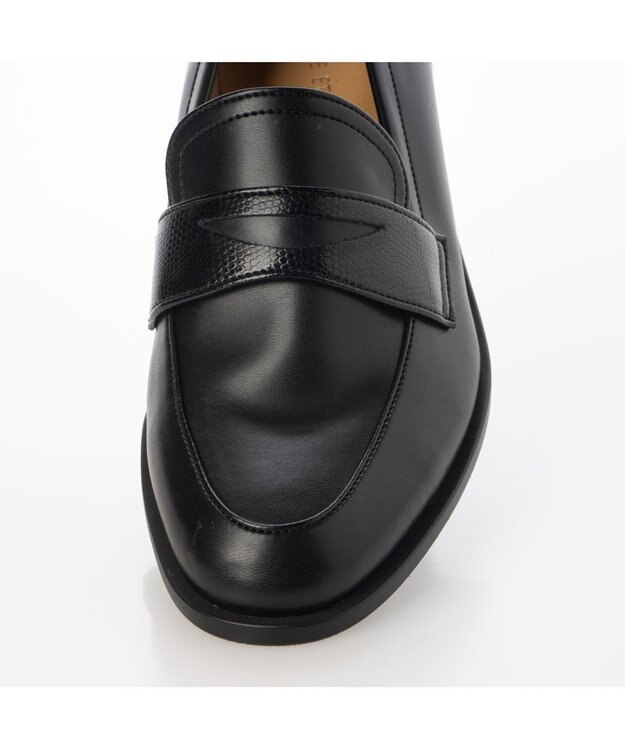 MODE ET JACOMO <MODE ET JACOMO>【レイン対応】コインローファー ブラック