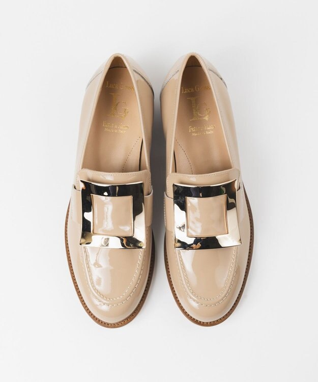 BONTRE 【LucaGrossi/ルカグロッシ】メタルバックルローファー/K199M-US トープ