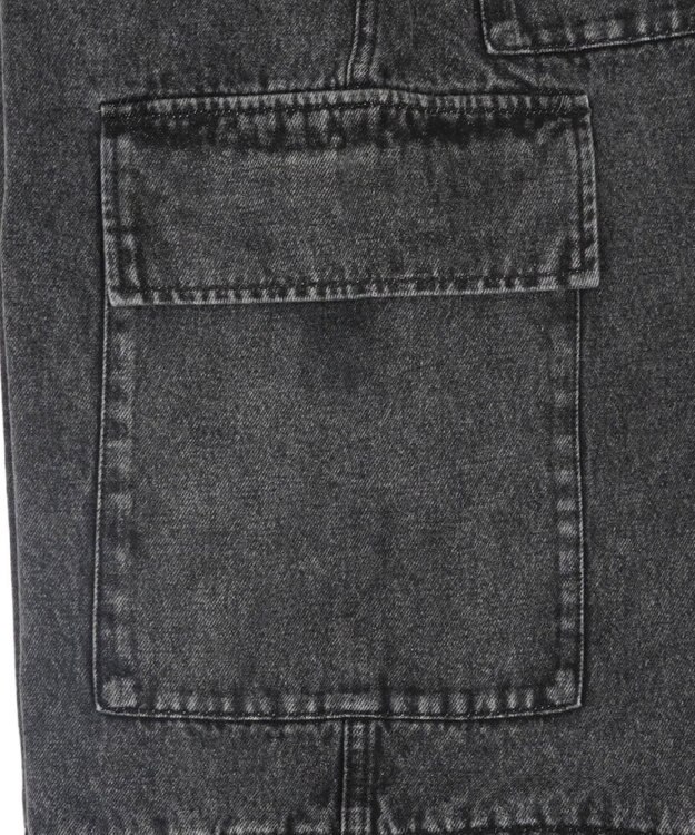 WEGO 2WAYマルチデニムカーゴパンツ デニムブラックソノタ