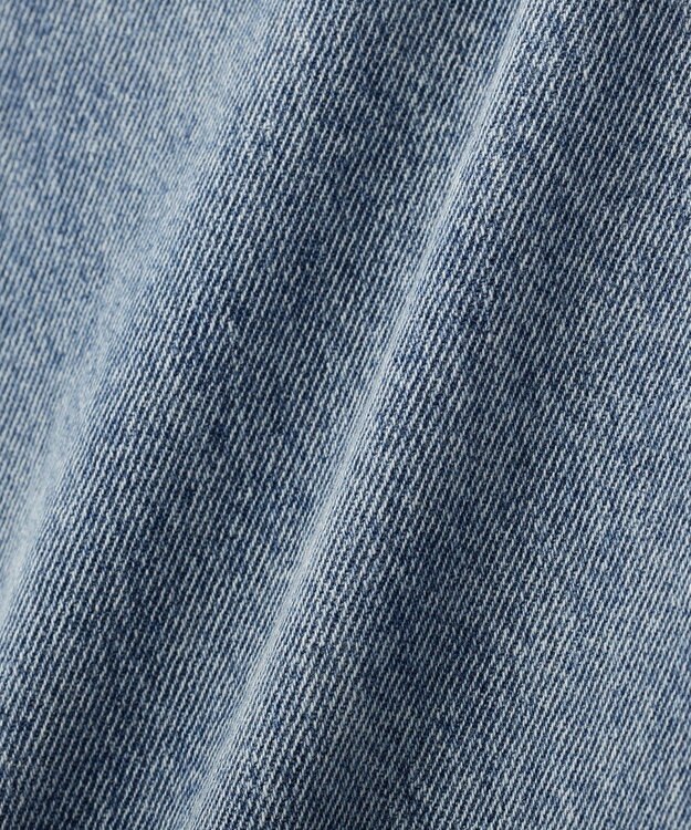 earth music&ecology ウエストアシメデニムパンツ Light Indigo